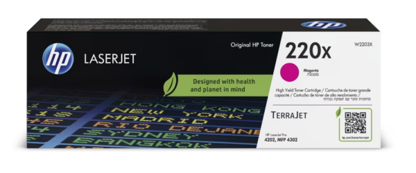 Toner HP LaserJet magenta authentique HP 220X