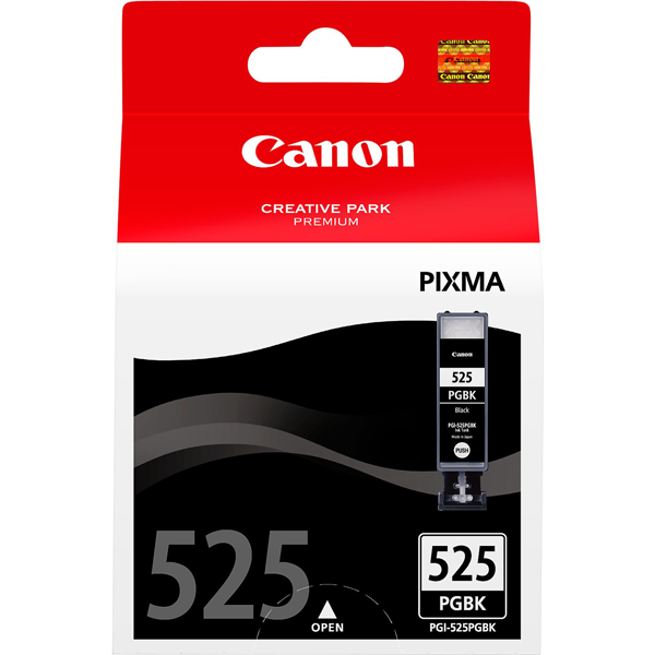 CARTOUCHES JET D'ENCRE CANON PGI-525PGBK Noir Pigm.