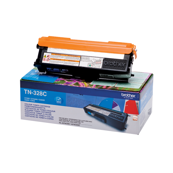 CARTOUCHES LASER BROTHER TN-328C Cyan