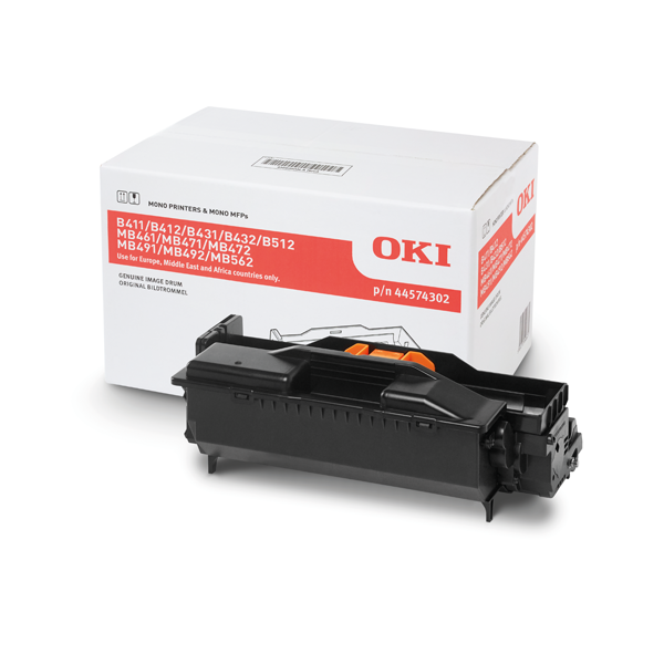CARTOUCHES LASER OKI 44574302 Noir