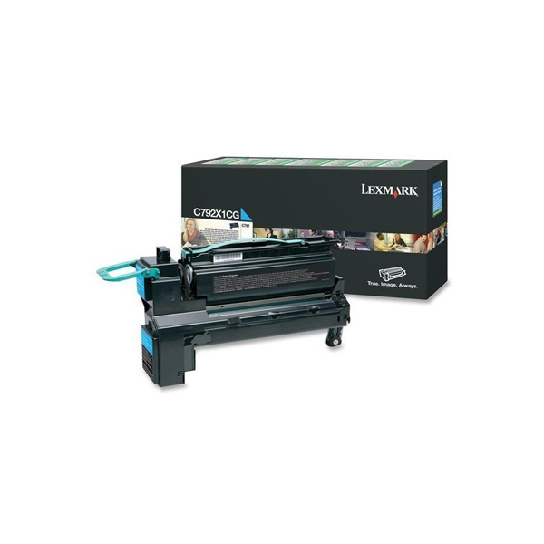 CARTOUCHES LASER LEXMARKS C792X1CG Cyan
