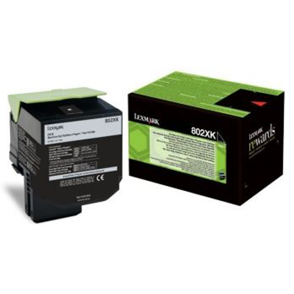 CARTOUCHES LASER LEXMARKS 80C2XK0 Noir