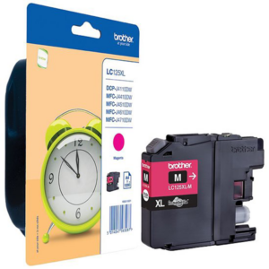 CARTOUCHES JET D'ENCRE BROTHER LC-125XLM Magenta