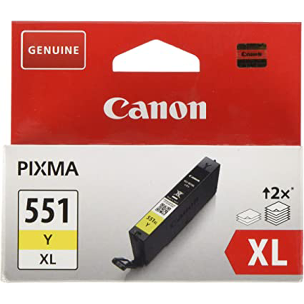 CARTOUCHES JET D'ENCRE CANON CLI-551J XL Jaune