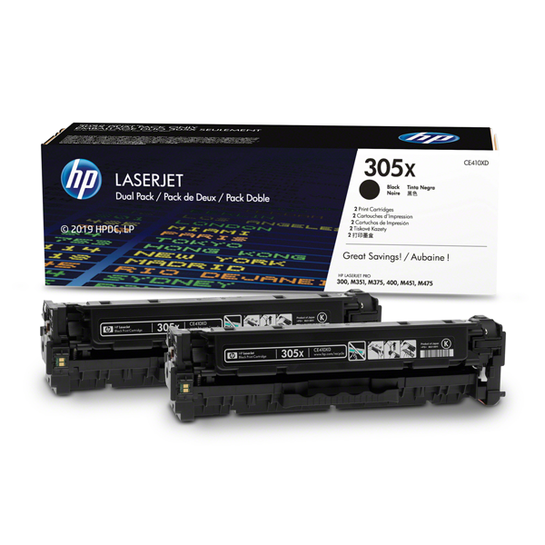 CARTOUCHES LASER HP CE410XD Noir