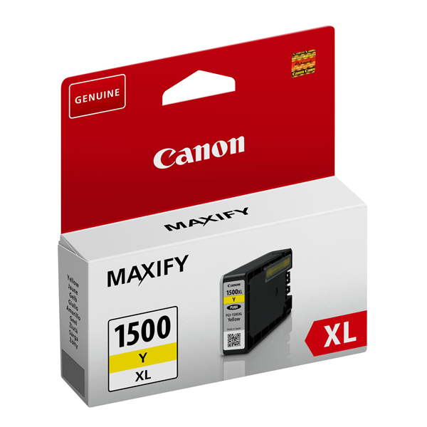 CARTOUCHES JET D'ENCRE CANON PGI-1500XLY Jaune