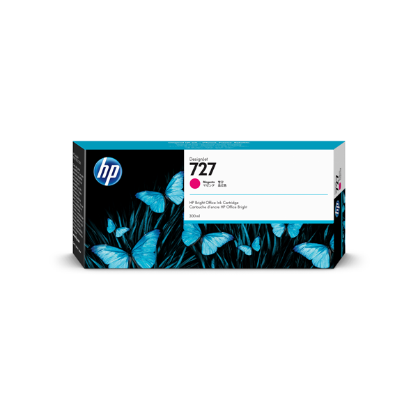 CARTOUCHES JET D'ENCRE POUR TRACEURS HP F9J77A Magenta