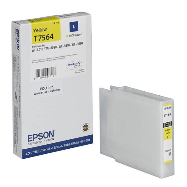 CARTOUCHES JET D'ENCRE EPSON C13T755440 Jaune