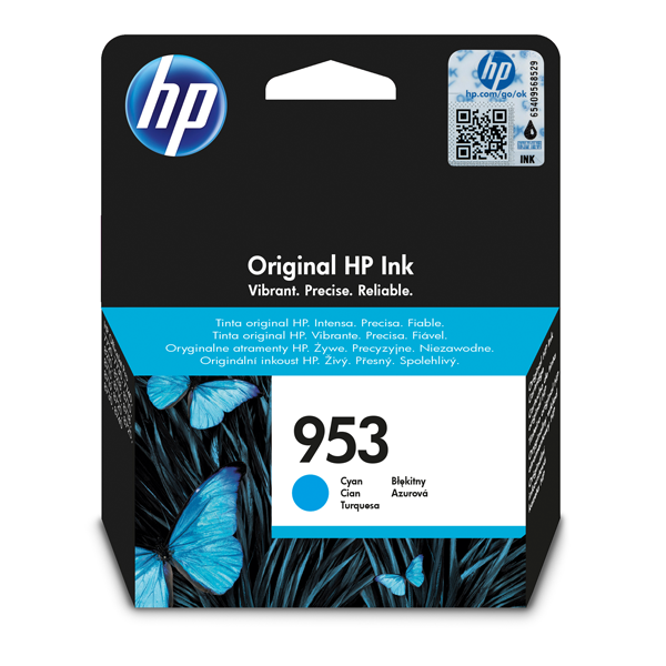 CARTOUCHES JET D'ENCRE HP F6U12AE Cyan