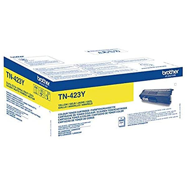 CARTOUCHES LASER BROTHER TN-423Y Jaune