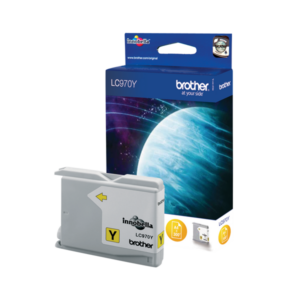 CARTOUCHES JET D'ENCRE BROTHER LC-970Y Jaune