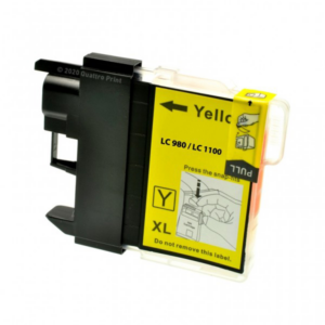 COMPATIBLES JET D'ENCRE BROTHER LC980LC1100 jaune
