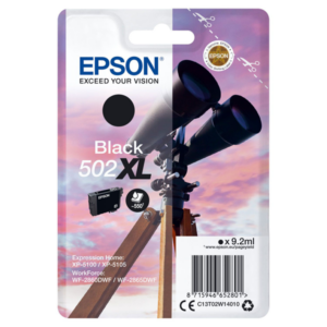 CARTOUCHE JET ENCRE EPSON C13T02W14010 NOIR