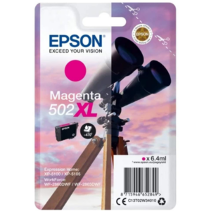 CARTOUCHE JET ENCRE EPSON C13T02W34010 MAGENTA