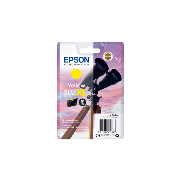 CARTOUCHE JET ENCRE EPSON C13T02W44010 JAUNE