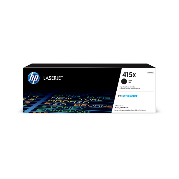 CARTOUCHE HP 415X Black LaserJet Toner Cartridge