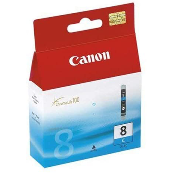 CARTOUCHES JET D'ENCRE CANON CLI-8C Cyan