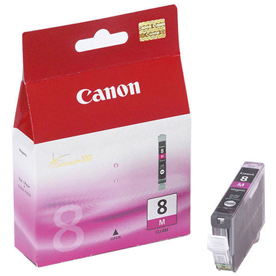 CARTOUCHES JET D'ENCRE CANON CLI-8M Magenta