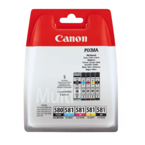 MULTIPACK CARTOUCHES JET ENCRE CANON POUR TR7550 CMYBK