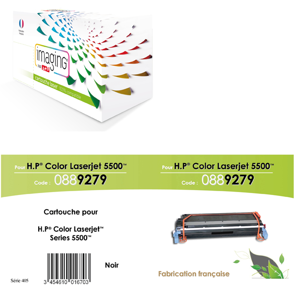 COMPATIBLES LASER COULEUR HP C9730A noir