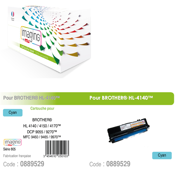 Compatibles laser couleur pour brother TN-325C cyan