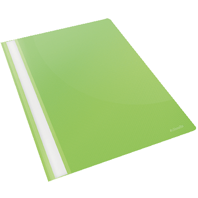 BOITE 25 CHEMISES PRESENTATION A LAMELLE VERT