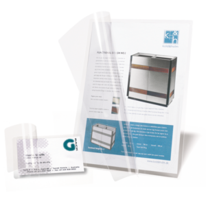 BOITE 10 POCHETTES DE PLASTIFICATION DOS ADHESIF REPOSITIONNABLE A4