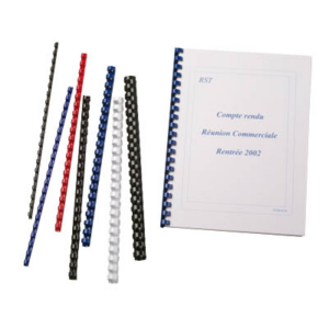 BOITE 50 RELIURES 51MM NOIR DOS OVALE