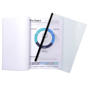 SACHET 10 CHEMISES DE PRESENTATION PVC INCOLORE A4