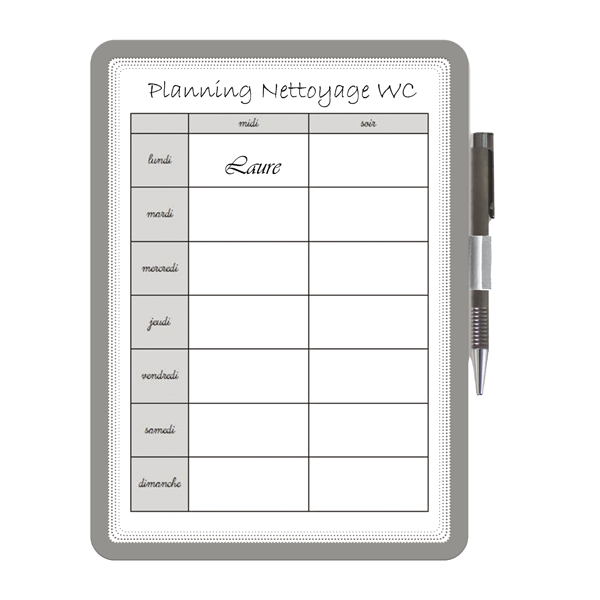 PORTE-COPIES TARIFOLD MAGNETO MEMO ARGENT