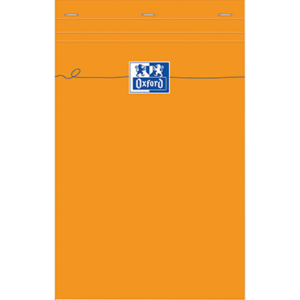 BLOC NON PERFORE OXFORD A4+ QUADRILLE 5X5MM 80 FEUILLES