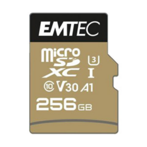 CARTE EMTEC MICROSD 256GO