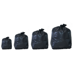 ROULEAU 25 SACS 110L NOIR 18 MICRONS