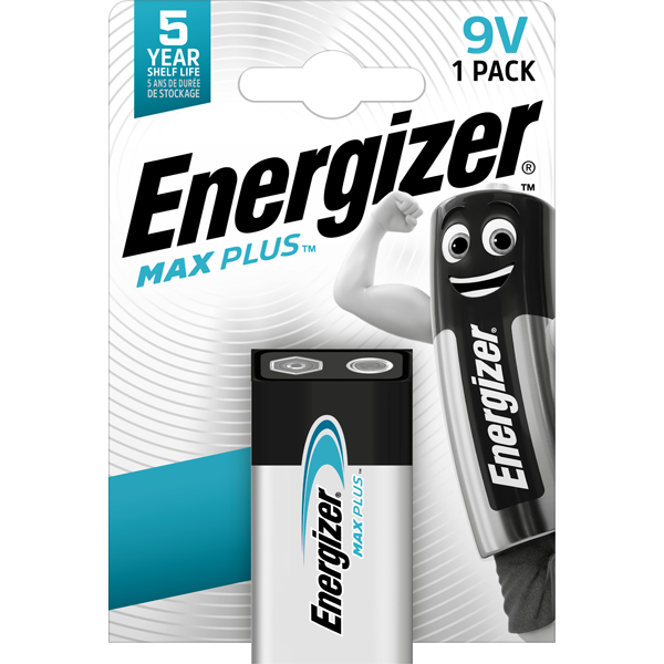 PILE MAX PLUS 6LR61 9V ENERGIZER