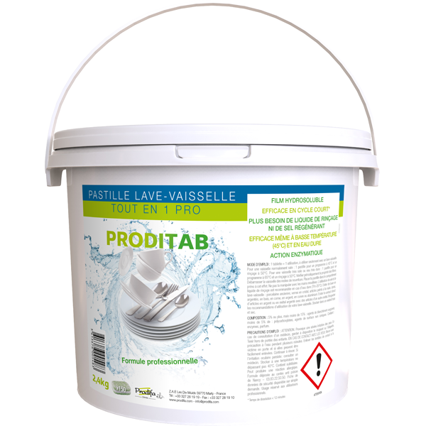 SEAU 150 PASTILLES LAVE-VAISSELLE TOUT EN 1 PRO