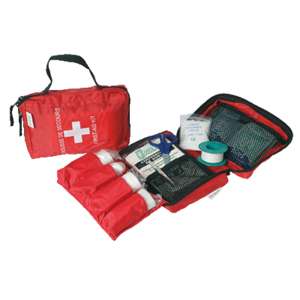 POCHETTE DE SECOURS 4 PERSONNES SOUPLE POUR AUTO
