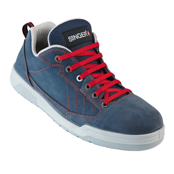 BASKET BLEU NUBUCK S3 POINTURE 40