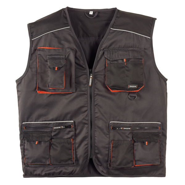 GILET GOIAS POLYESTER/COTON TAILLE L