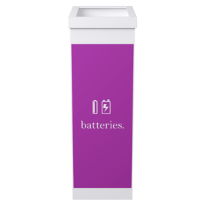 CORBEILLE PAPERFLOW TRI SELECTIF 60L PILES / VIOLET
