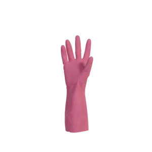 12 PAIRES GANTS MENAGE S ROSE