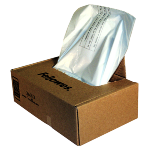 BOITE 100 SACS RECUPERATEURS FELLOWES 34L - DESTRUCTEURS