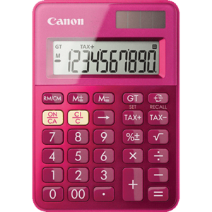 CALCULATRICE POCHE CANON LS-100K S ROSE