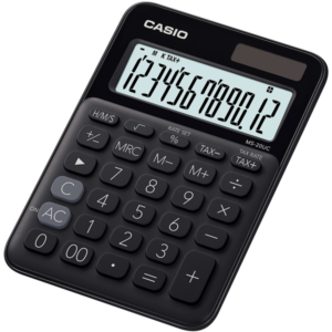 CALCULATRICE DE BUREAU CASIO MS-20UC NOIR