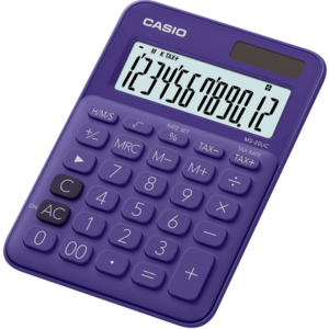 CALCULATRICE DE BUREAU CASIO MS-20UC VIOLET