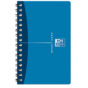 CARNET RELIURE INTEGRALE OXFORD OFFICE FORMAT 9X14CM QUADRILLE 5X5MM 180 PAGES COUVERTURE SOUPLE 90G