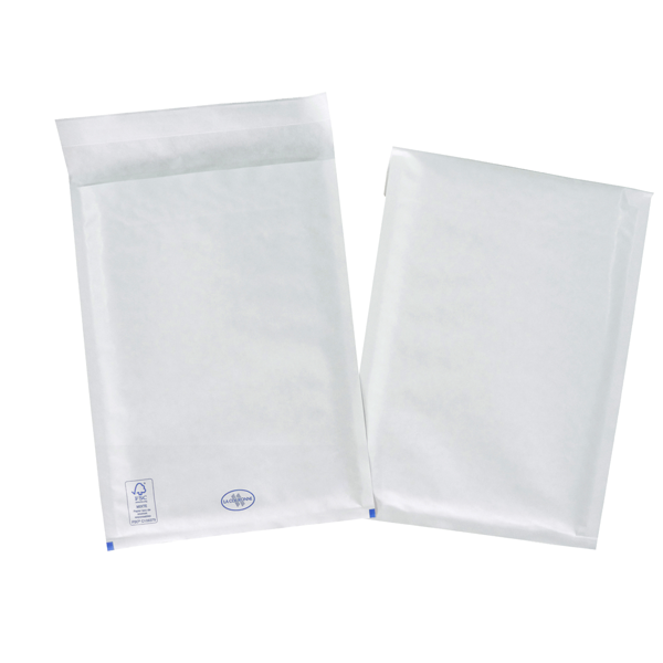 BOITE 100 POCHETTES KRAFT BULLES D'AIR 180X265MM AUTOADHESIVE