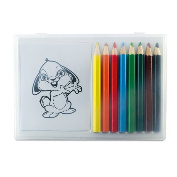 RECREATION - Set crayons de couleur en bois