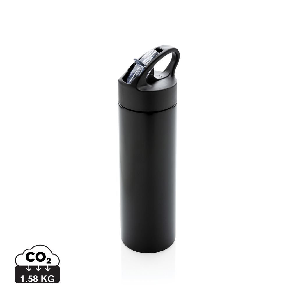 Bouteille d’eau avec paille Sport