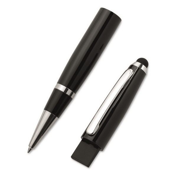 Memotouch Stylo Bille twist et clé USB intégrée dans le capuchon - 4 go (import)