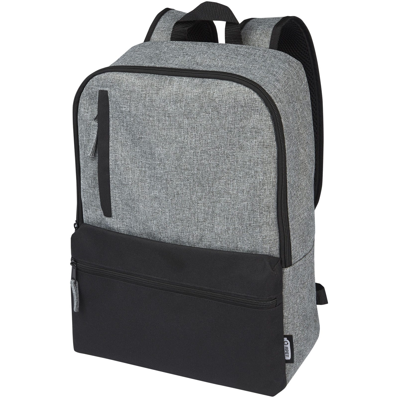 Sac à dos pour ordinateur portable Reclaim 15" recyclé GRS bicolore de 14 L